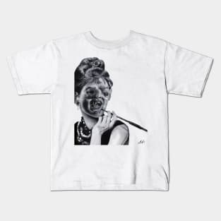 Breakfast at SLOTHS Wet Dream Edition | goonies x audrey hepburn | hollywood magic Kids T-Shirt